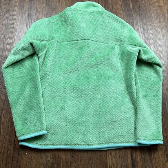 Patagonia Snap T Pullover Fleece Jacket Light GreenWomen's Medium - Picture 2 of 6
